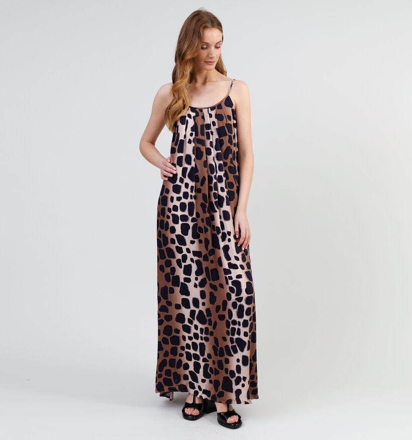 Orfeo Gabrielle Bruine Maxi jurk voor dames (345080)