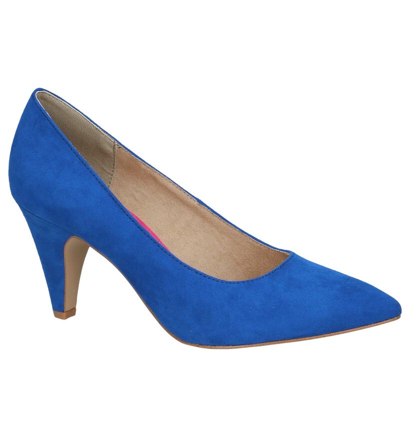 Oker Gele Pumps s. Oliver in stof (242489)