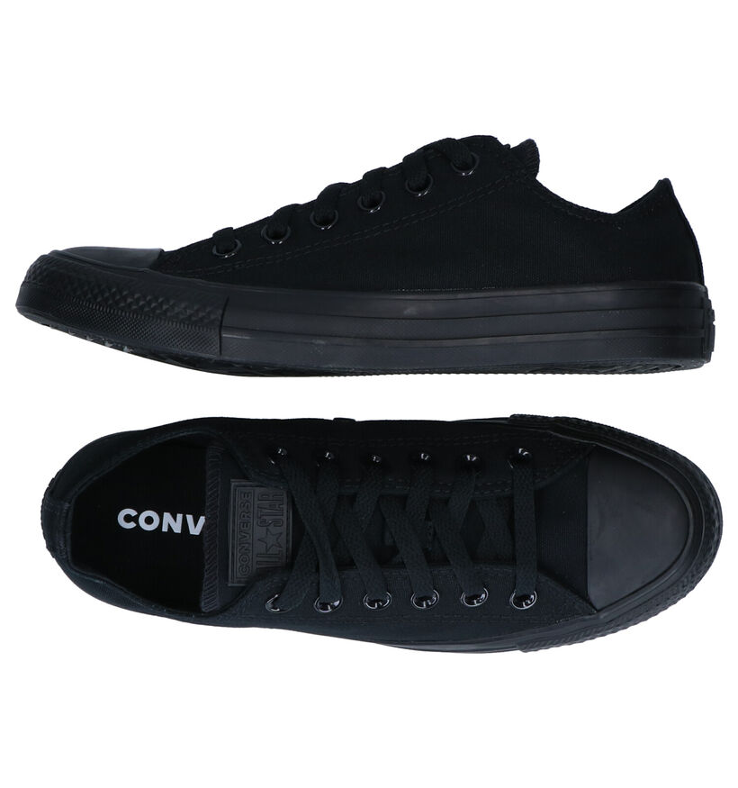 Converse Chuck Taylor AS Zwarte Sneakers in stof (287144)
