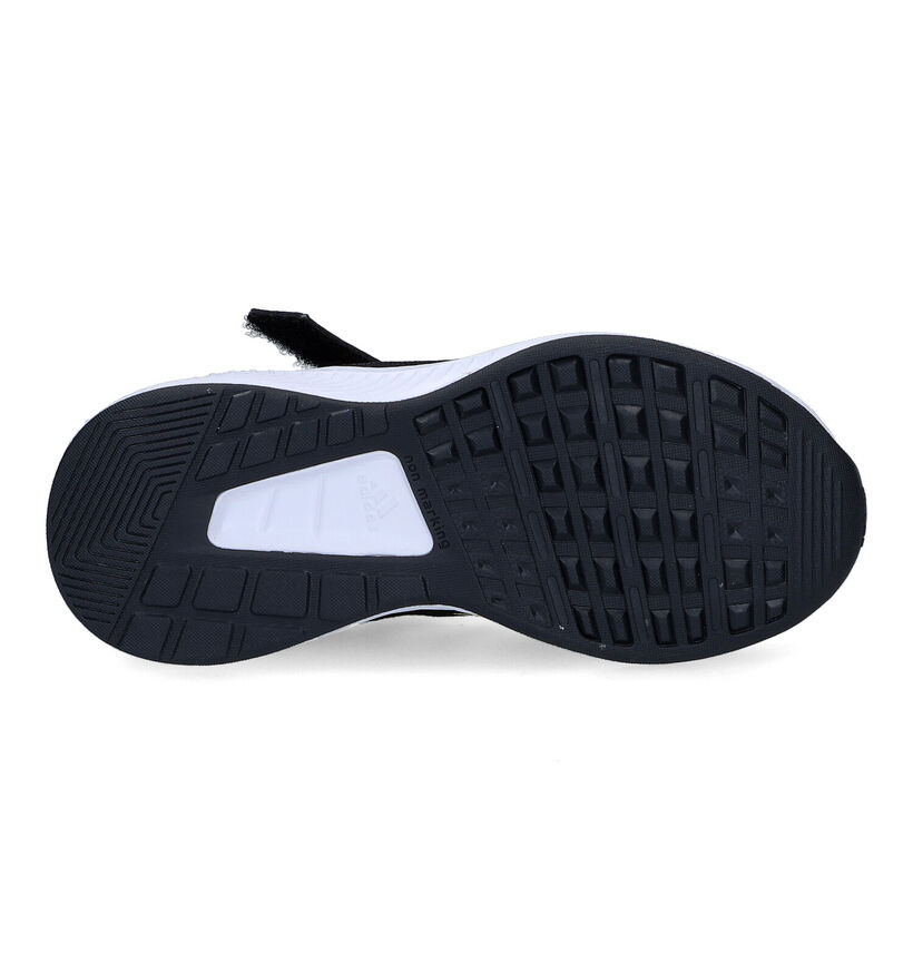 adidas Runfalcon 2.0 Baskets en Noir pour garçons (311325) - pour semelles orthopédiques