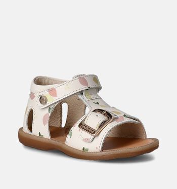 Naturino Quarzo Chaussons bébé Blanc/Beige/Rose