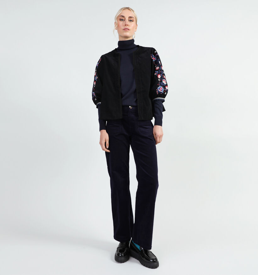 Orfeo Barbara Zwarte Vest voor dames (349301)