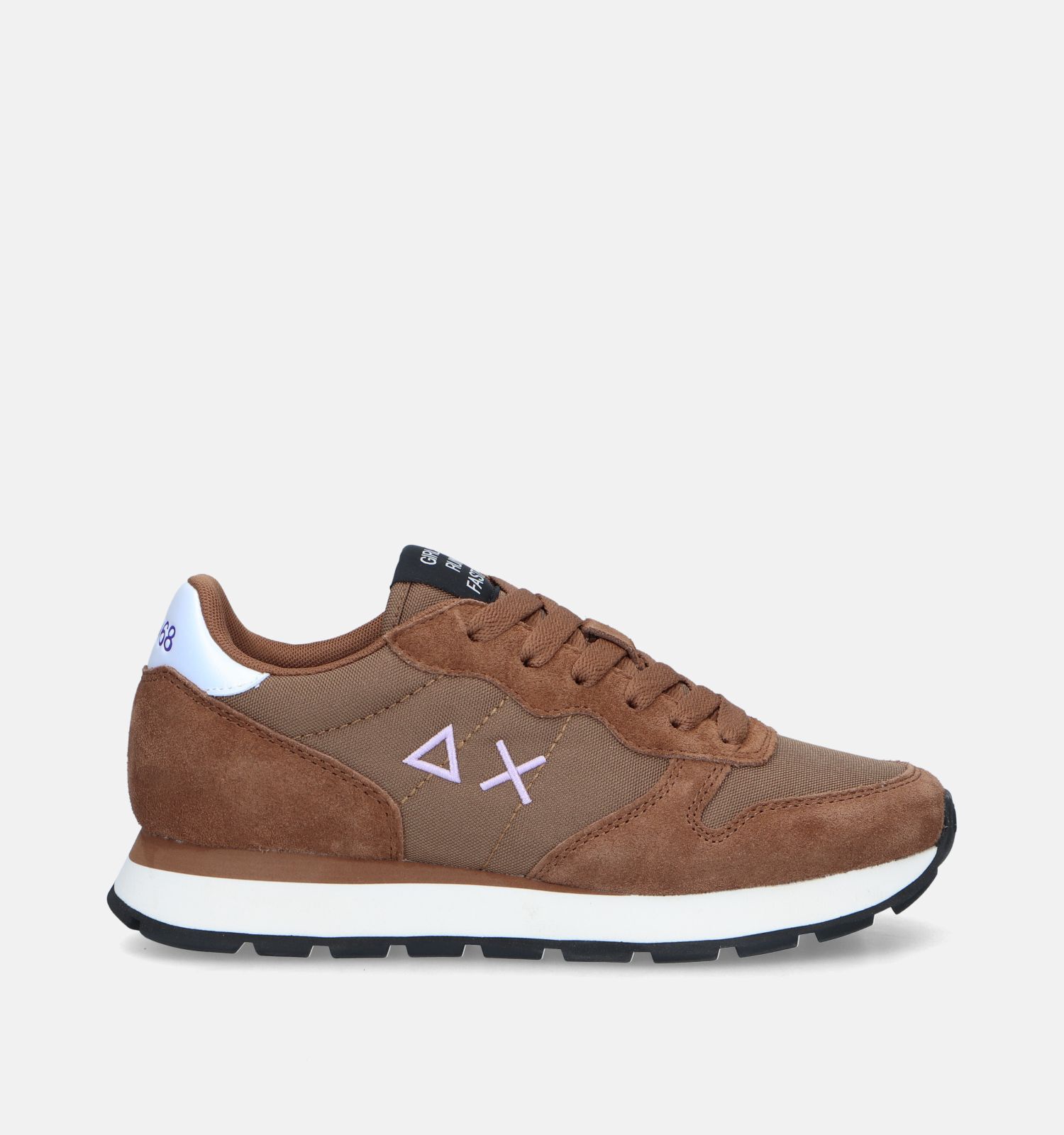 Sun 68 Ally Solid Nylon Cognac Sneakers Dames Sneakers Online op TORFS .BE