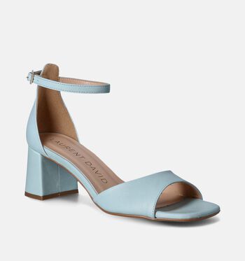 Laurent David Sandalen Beige/Blauw