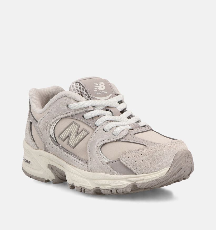 New Balance 530 Taupe Sneakers voor meisjes (375244) - geschikt voor steunzolen
