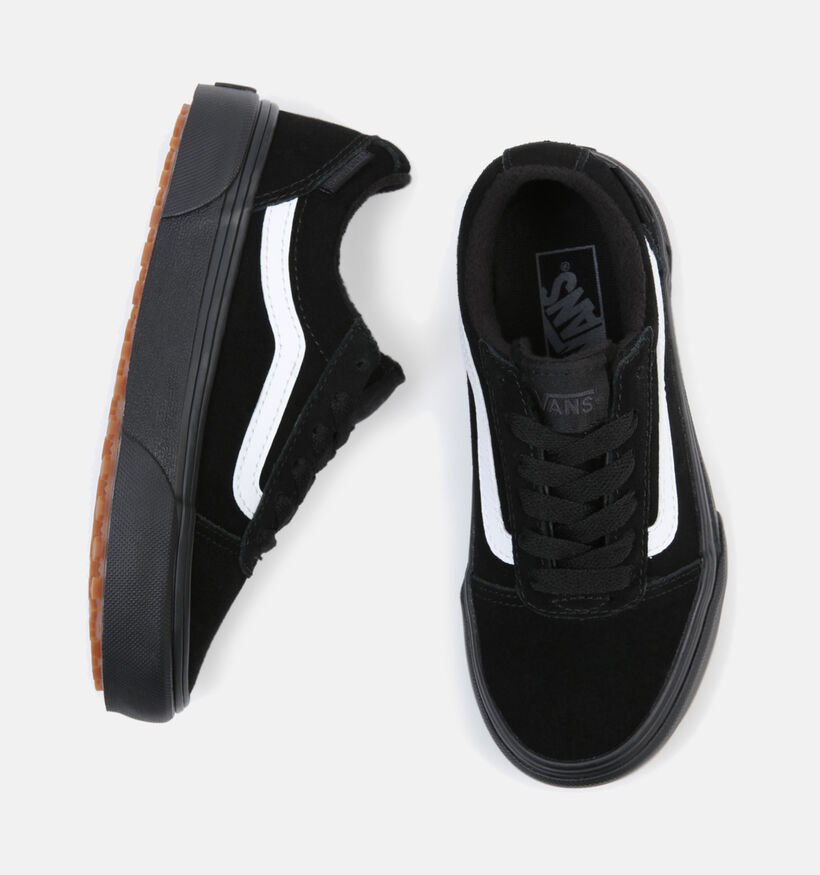 Vans Ward YT Vansguard Zwarte Skate sneakers voor jongens (343927)