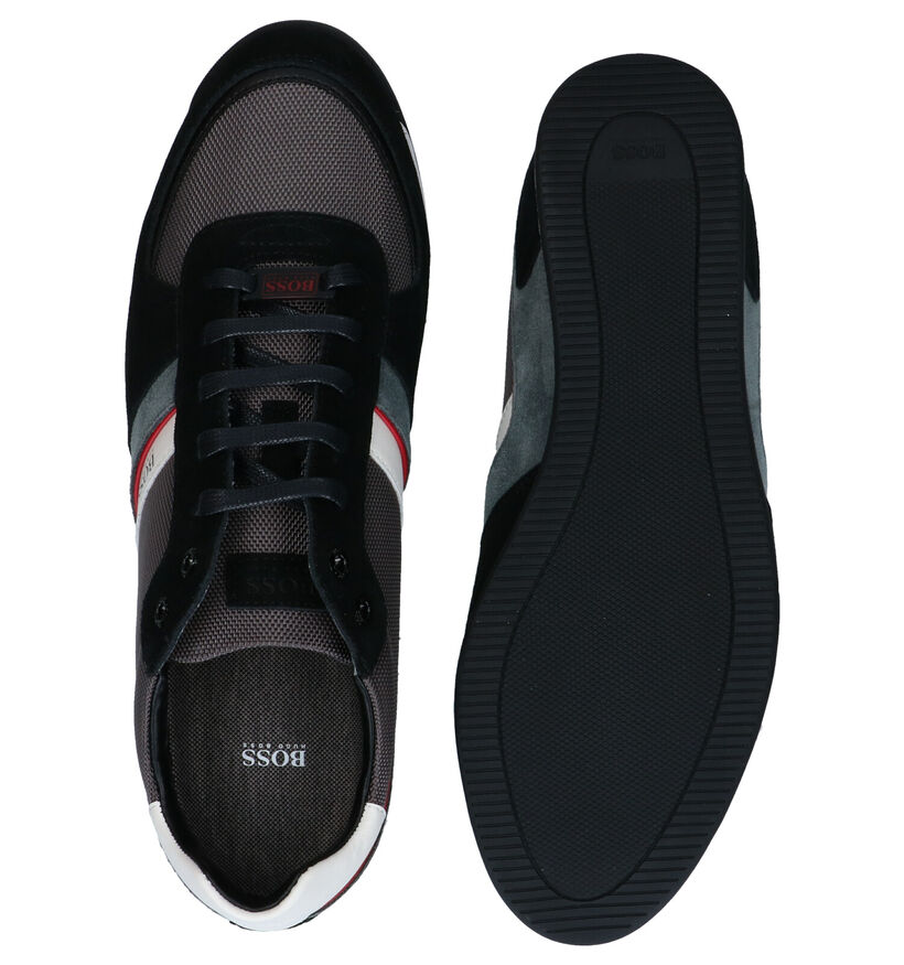 Hugo Boss Chaussures &agrave; lacets en Noir pour hommes (240854) - pour semelles orthop&eacute;diques
