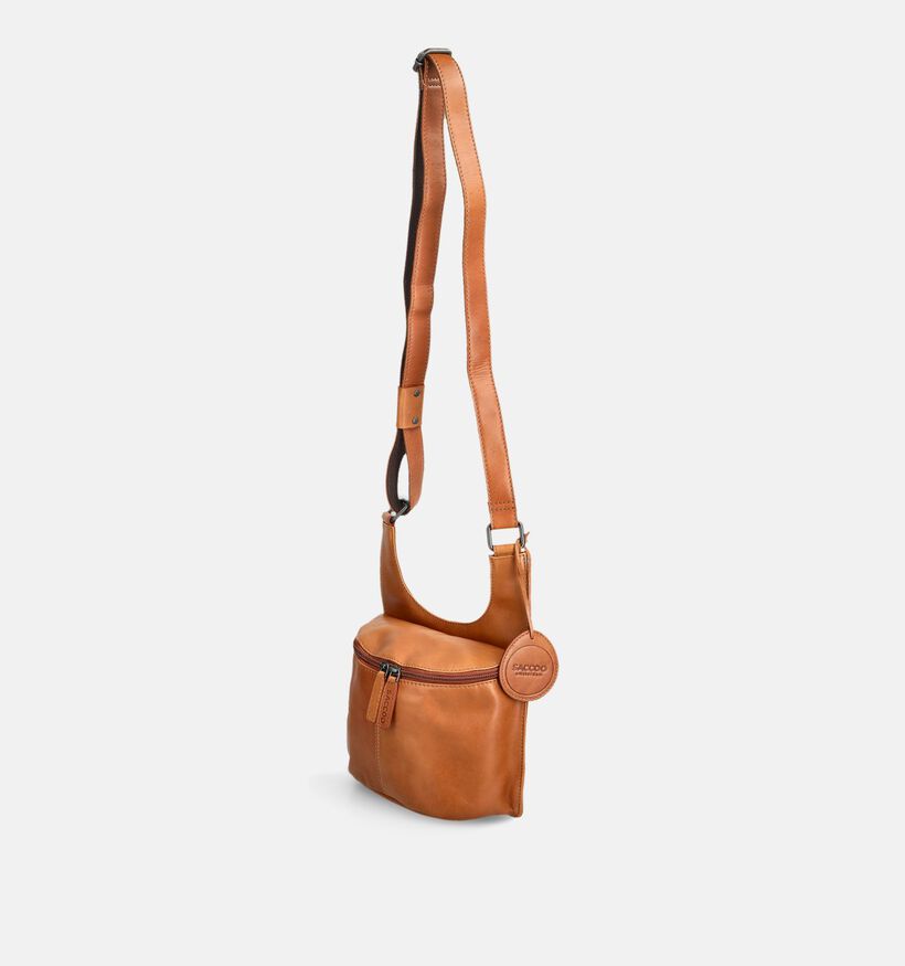 Saccoo Toro Sac &agrave; dos en Cognac pour femmes (381978)
