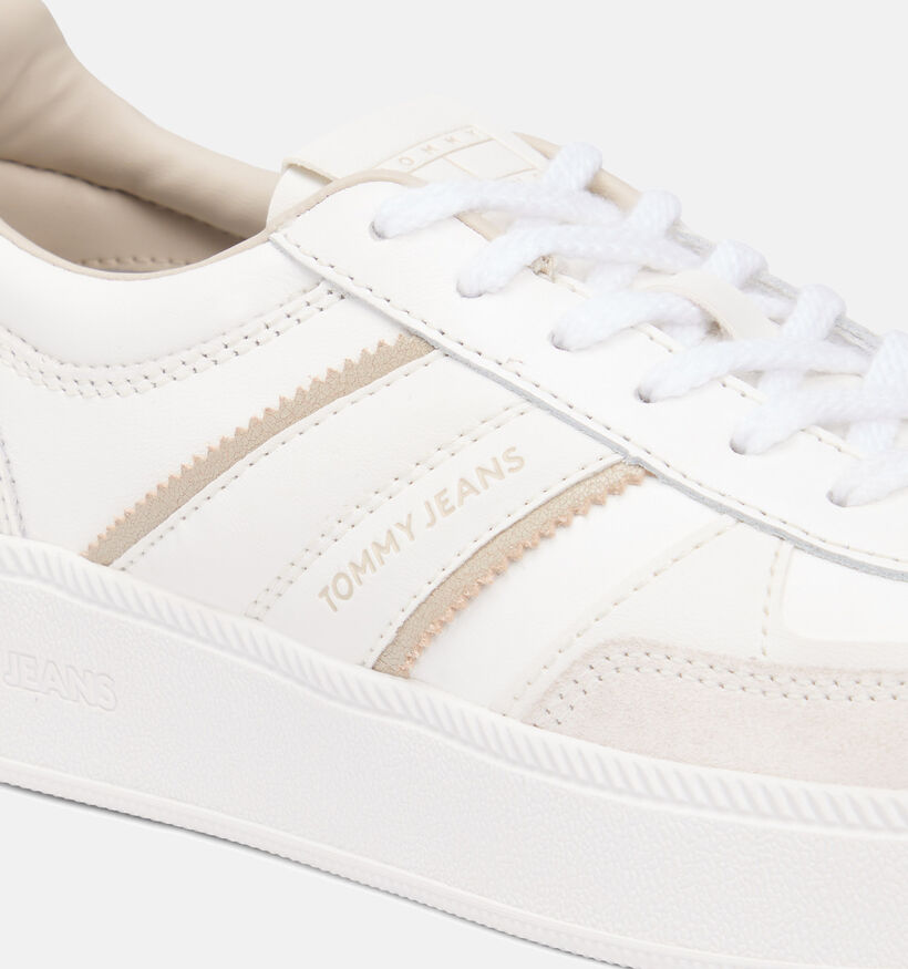 Tommy Hilfiger The Greenwich Edge Ecru Veterschoenen voor dames (366158) - geschikt voor steunzolen