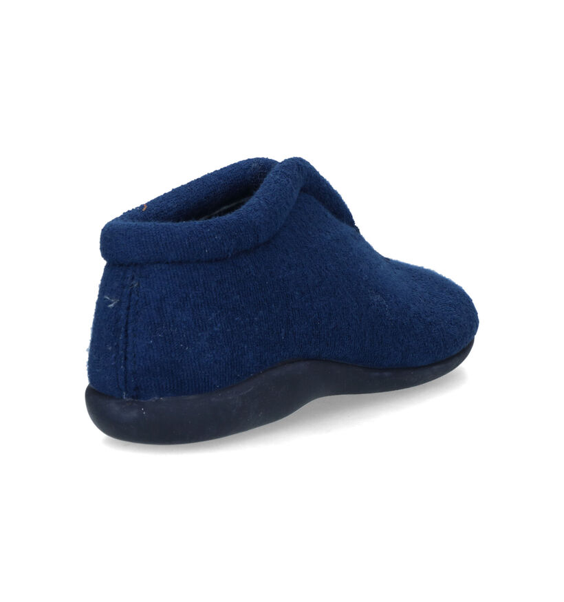 Hush Puppies Oisim Pantouffles en Bleu pour femmes (340751)