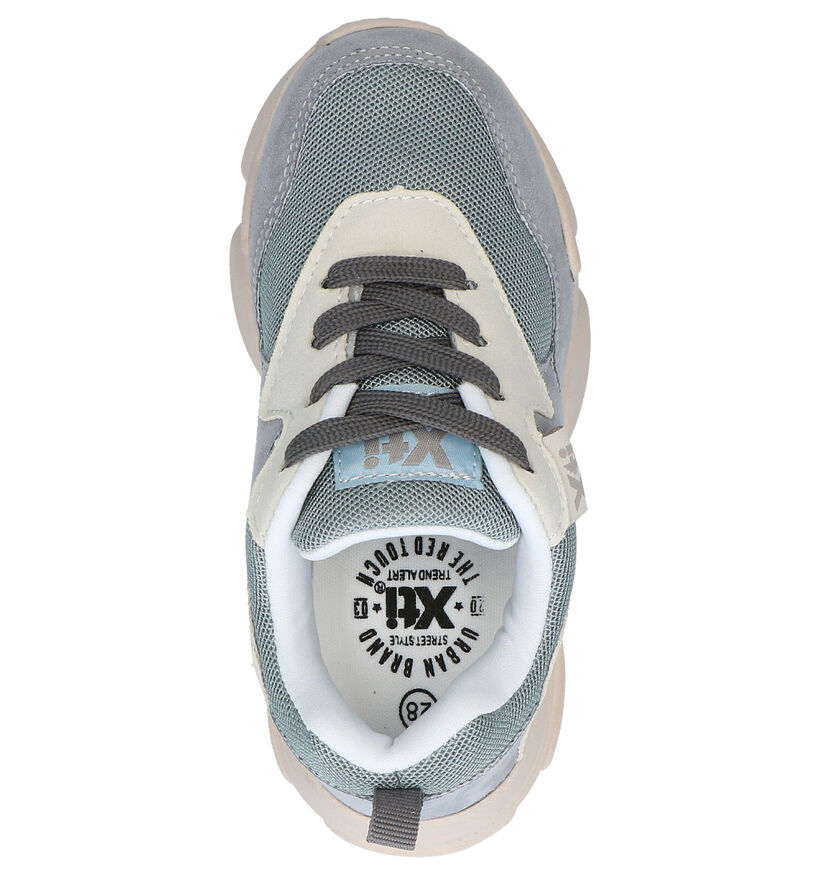 Xti Kids Blauwe Sneakers in stof (281202)