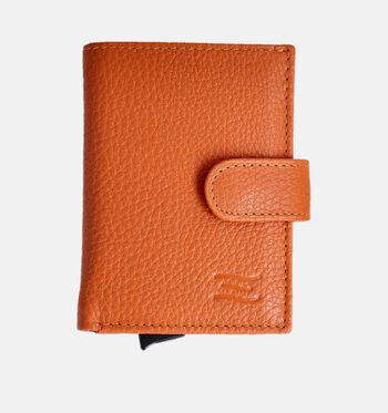 Kaartenhouder oranje