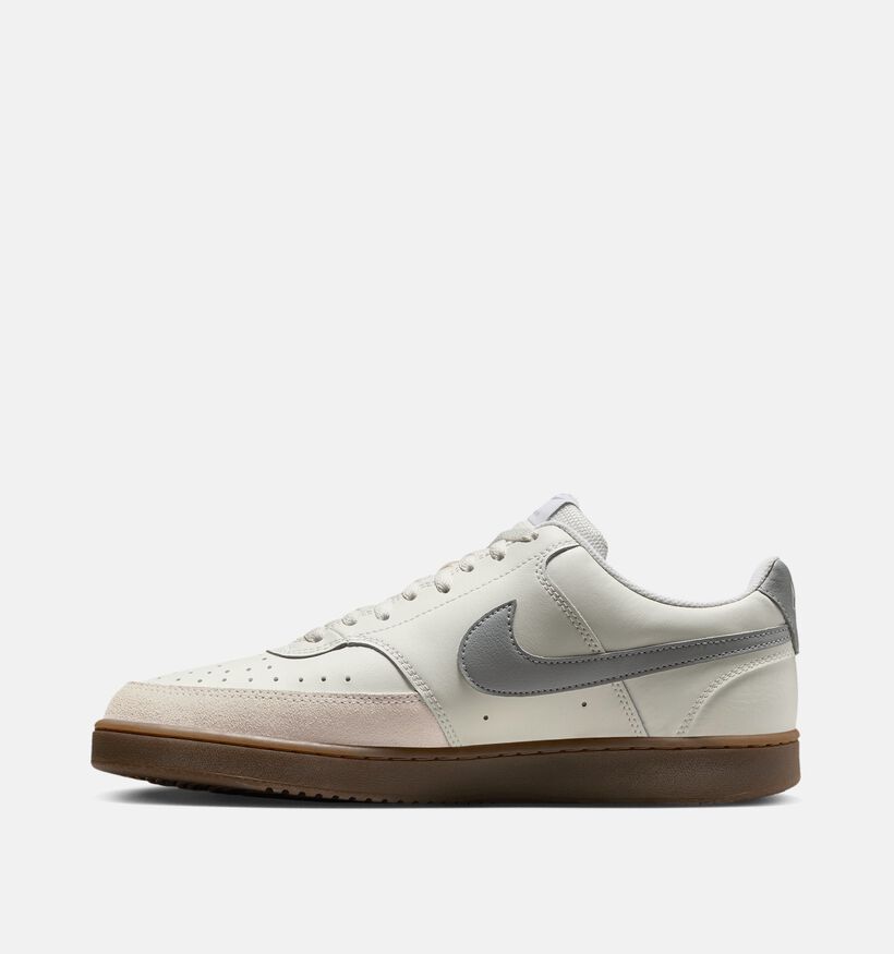 Nike Court Vision Lo Baskets en Naturel pour hommes, garçons (350475)