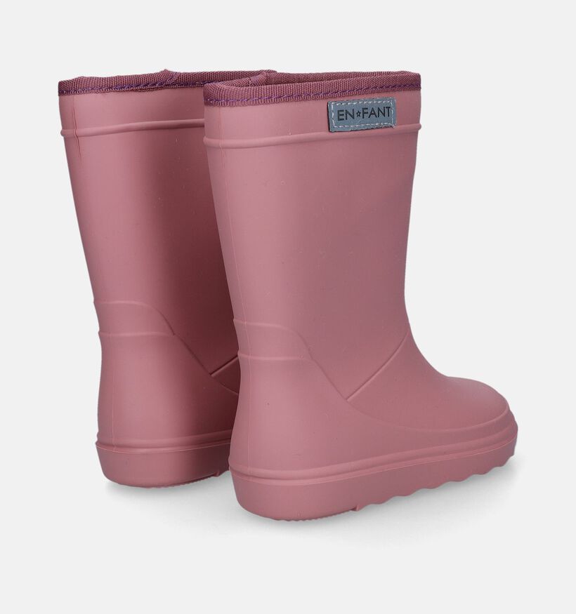 En Fant Bottes de pluie en Rose pour filles (330314)