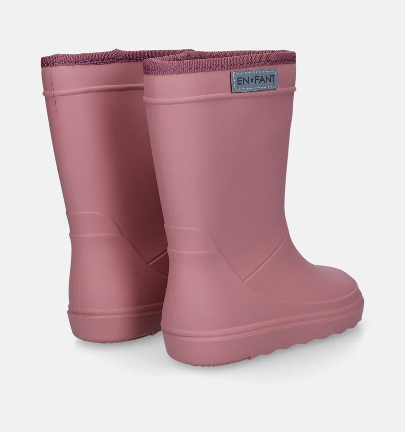 Enfant Bottes de pluie en Rose pour filles (330314)