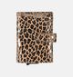 Charm London Leopard Porte-carte en Or pour femmes (374372)