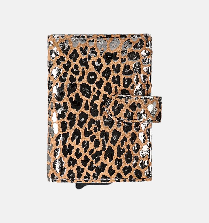 Charm London Gouden Kaartenhouder Leopard voor dames (374372)