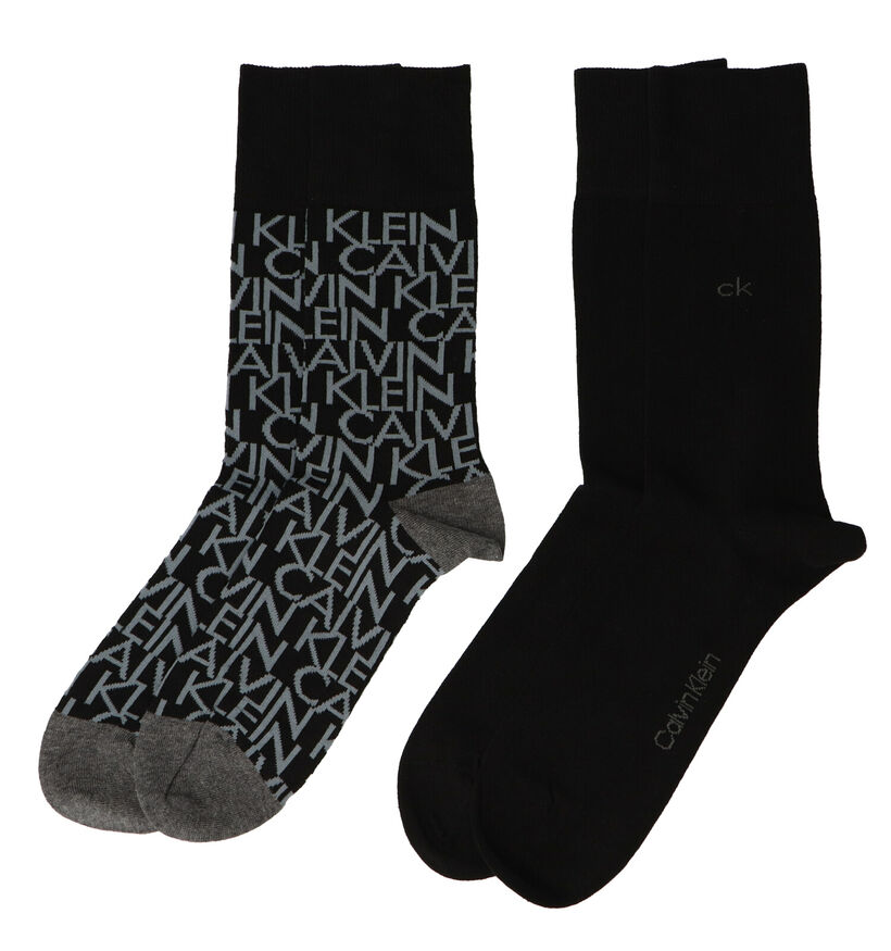 Calvin Klein Chaussettes en Noir - 2 Paires (255639)