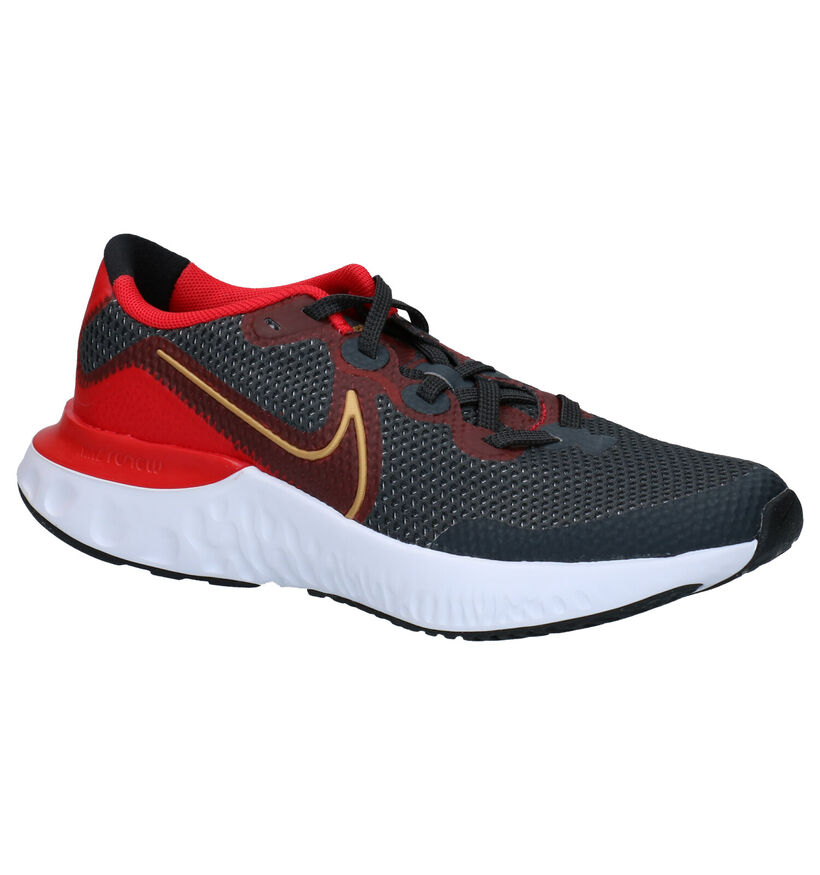 Nike Renew Run Baskets en Noir en textile (283809)