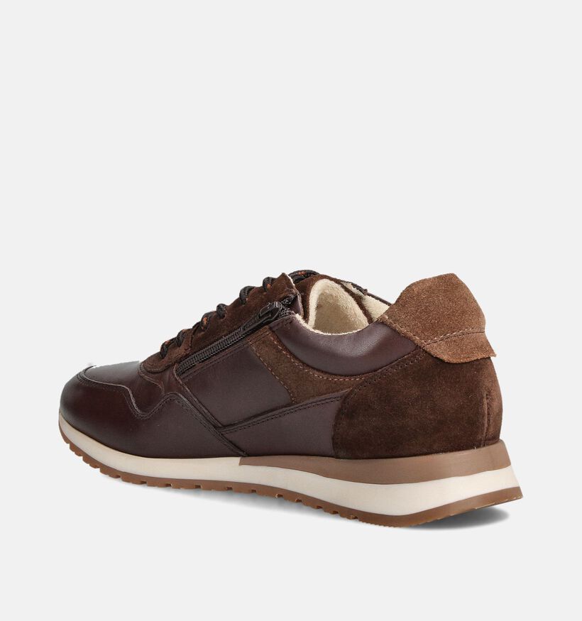 Ara Bruine Sneakers voor heren (364639) - geschikt voor steunzolen