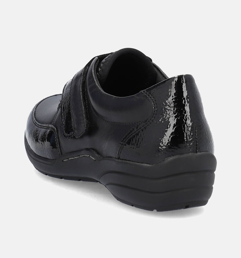Remonte Zwarte Velcroschoenen voor dames (344441) - geschikt voor steunzolen