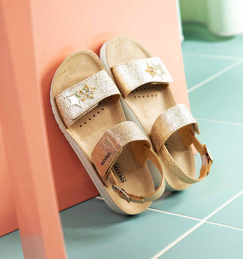 Geox Costarei Sandales en Or pour filles (352938)