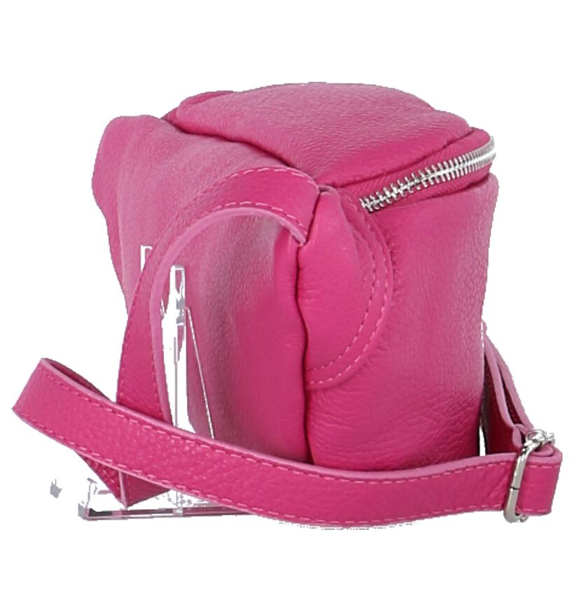 Dolce C. Sac banane en Rose fuchsia en cuir (235011)