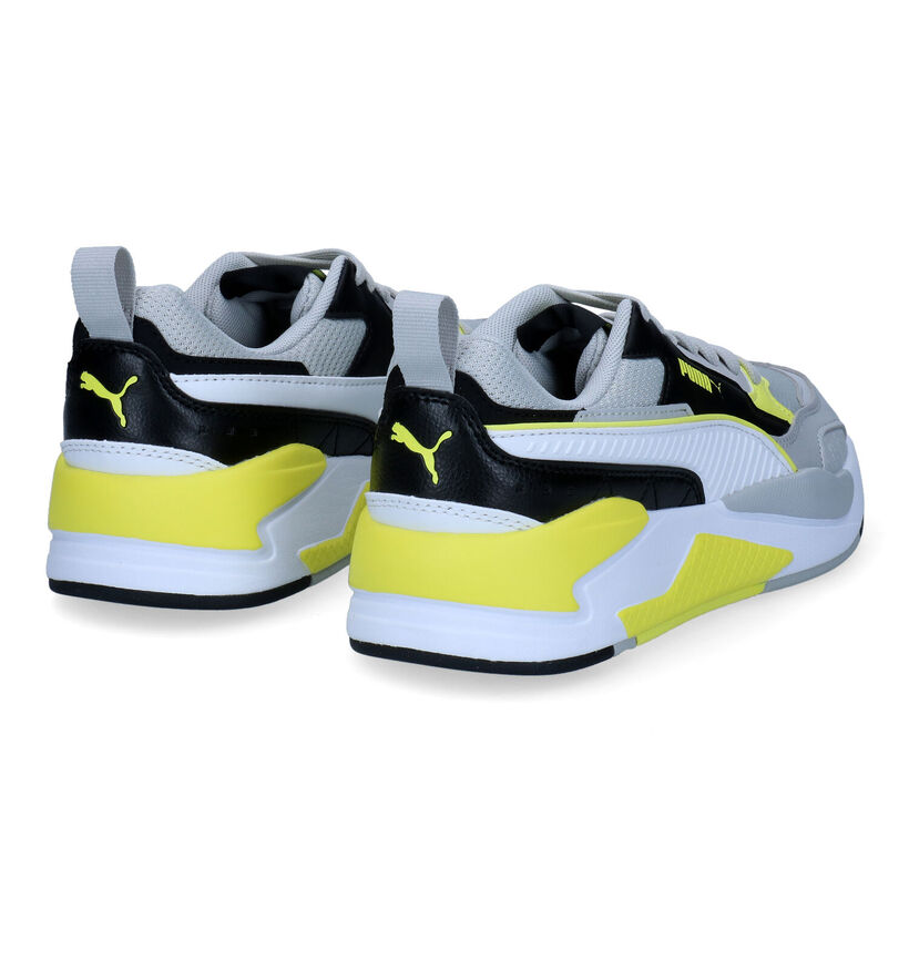 Puma X-Ray 2 Square Jr Baskets en Blanc en simili cuir (311269)