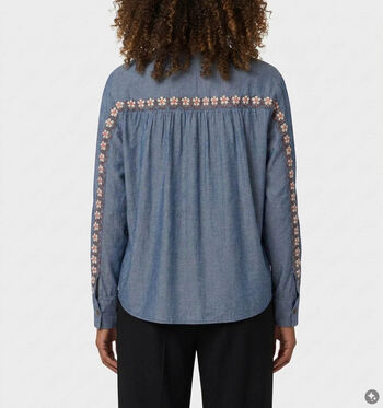 Orfeo Blouses Blauw