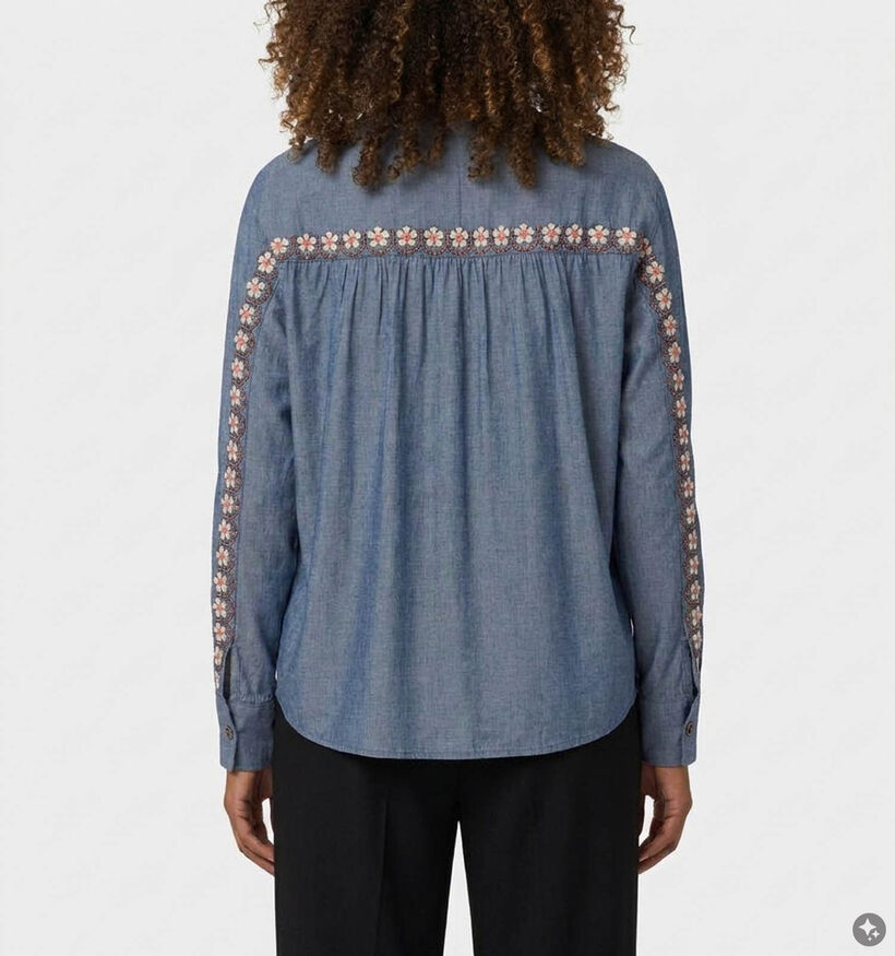 Orfeo Kristin Donkerblauwe Blouse voor dames (381657)