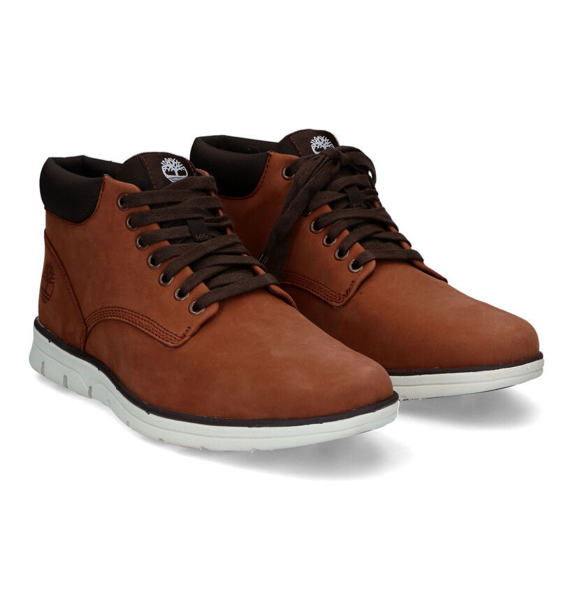 Timberland Bradstreet Chukka Cognac Hoge Schoenen voor heren (313505)