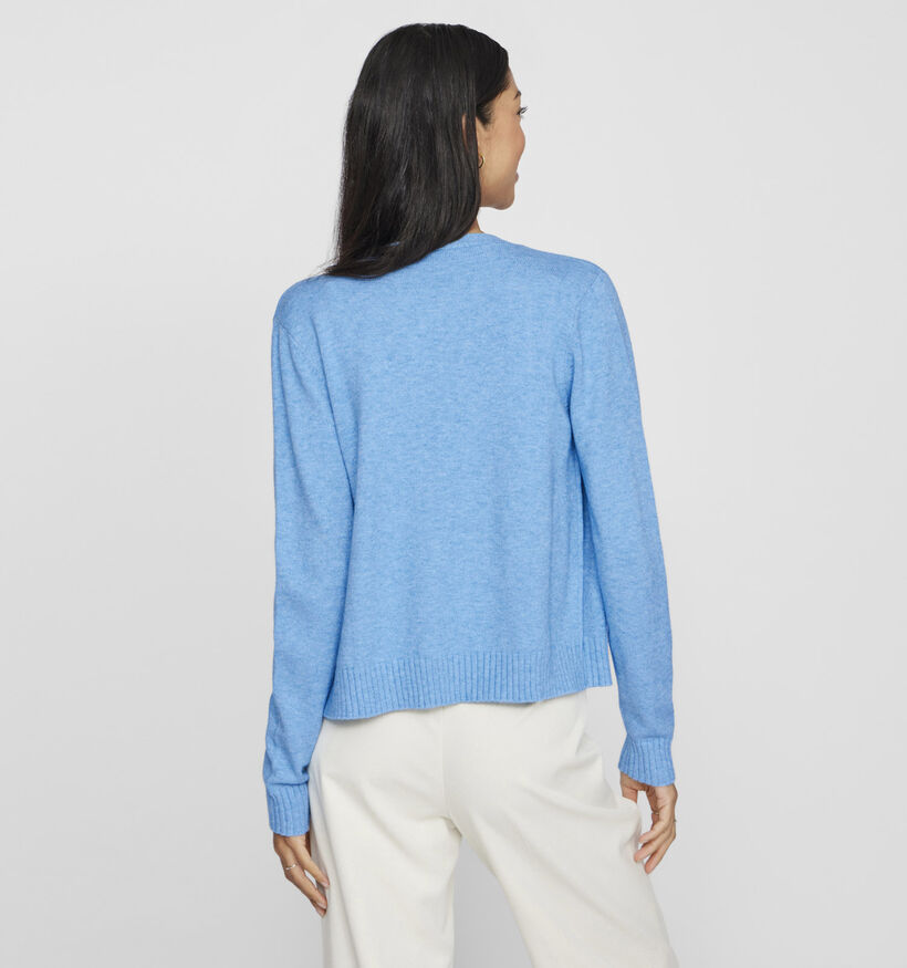 Vila Ril Blauwe Korte cardigan voor dames (351780)