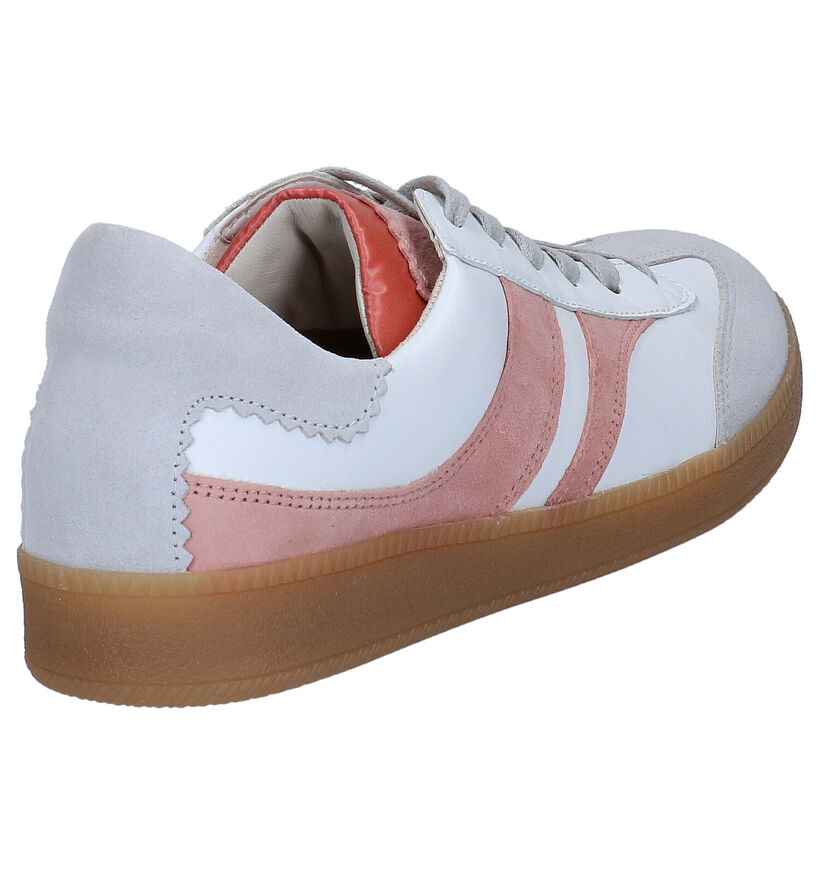 Gabor OptiFit Chaussures à lacets en Blanc en cuir (271762)