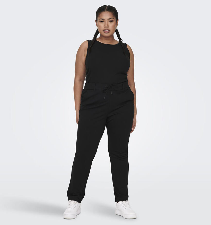 ONLY Carmakoma Gold Trash Zwarte Geklede broek L32 voor dames (351424)