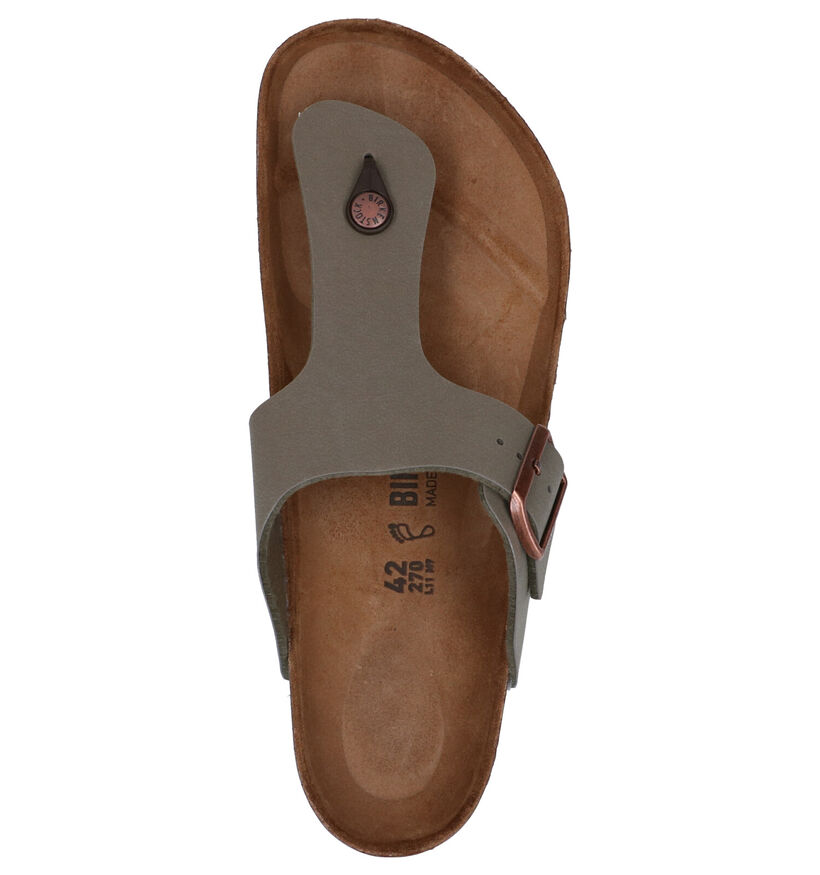 Birkenstock Ramses Zwarte Teenslippers voor heren (322799)