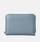Crinkles Porte-monnaie zippé en Bleu pour femmes (358077)
