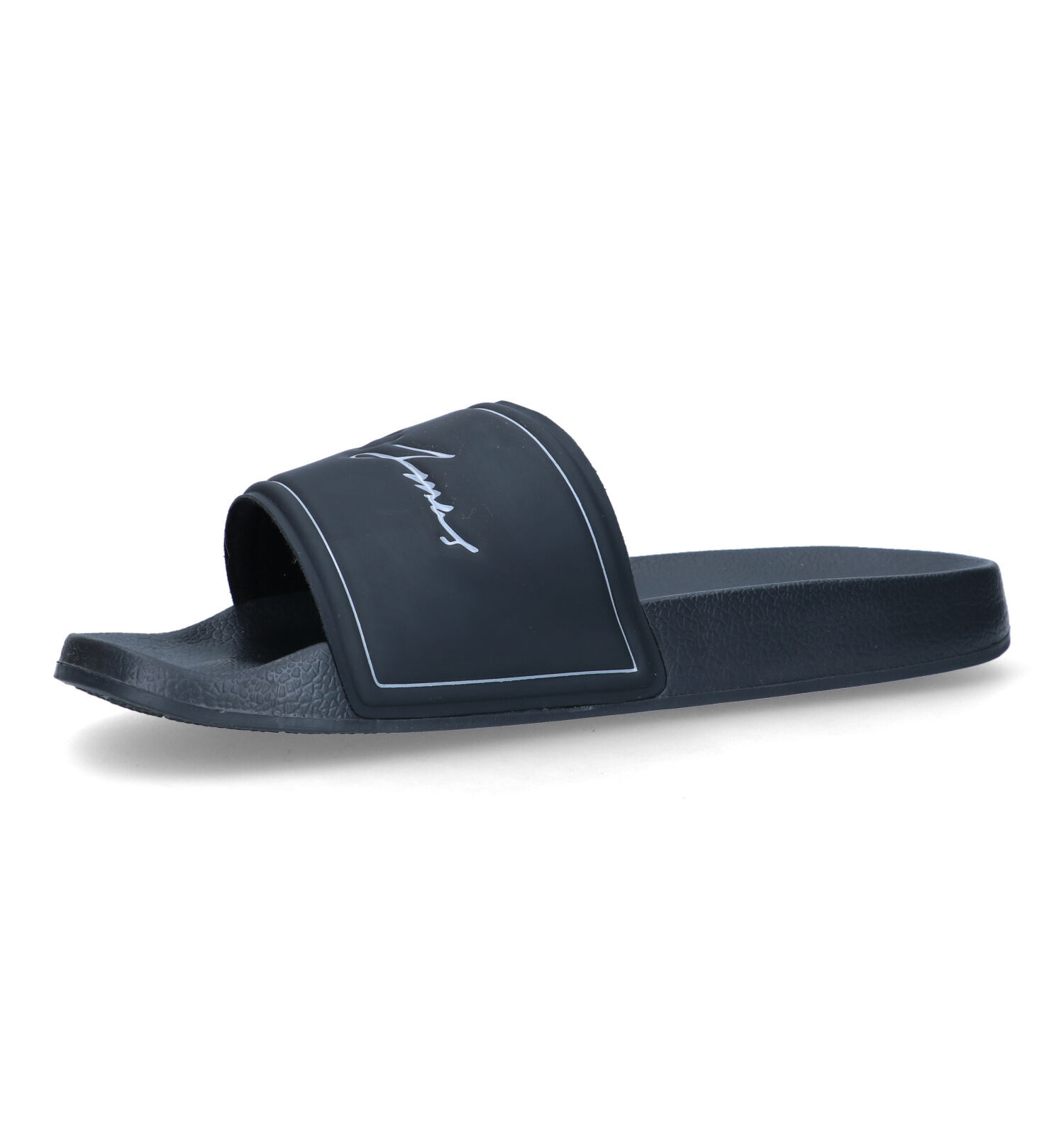 Zwarte badslippers new arrivals heren