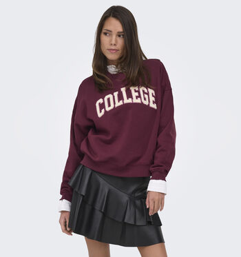 JDY Truien Beige/Bordeaux