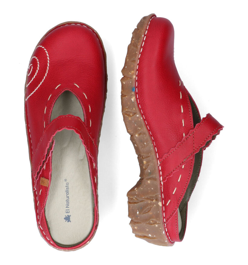 El Naturalista Yggdrasil Mules en Rouge en cuir (308009)