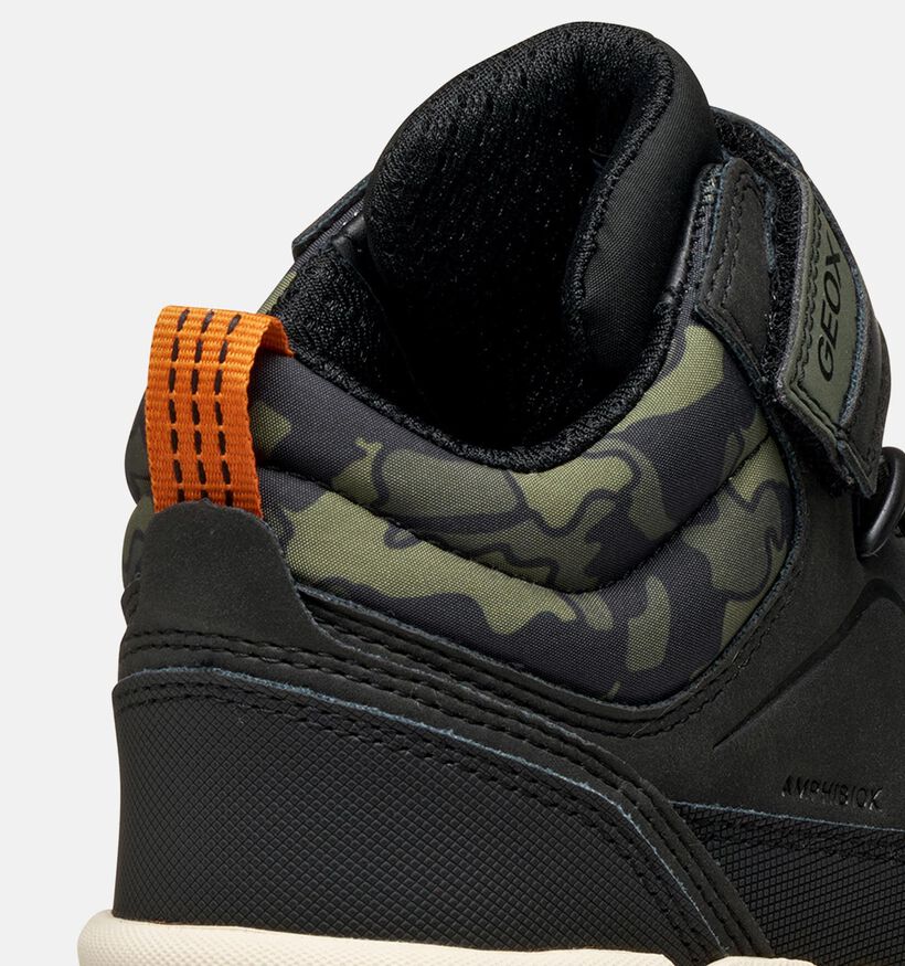 Geox Flexyper Chaussures hautes en Noir pour garçons (361945) - pour semelles orthopédiques