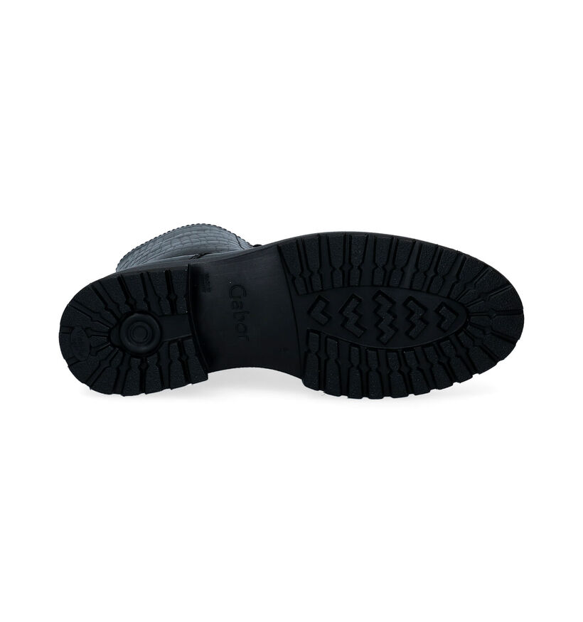 Gabor OptiFit Bottines en Noir pour femmes (297371) - pour semelles orthopédiques
