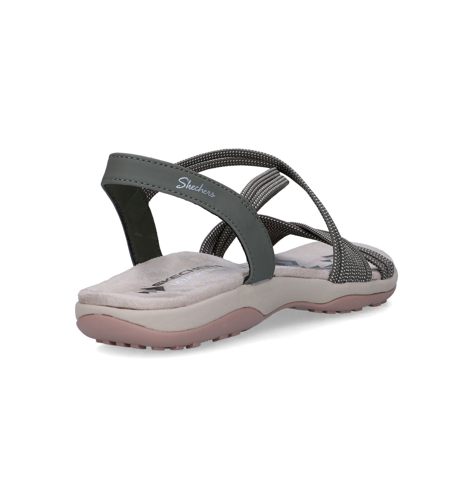 Sandale skechers top femme verte