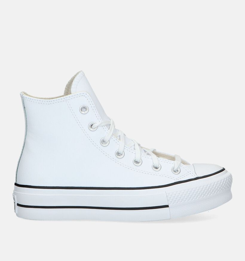 Converse Chuck Taylor All Star Platform Baskets en Blanc pour femmes (327862)