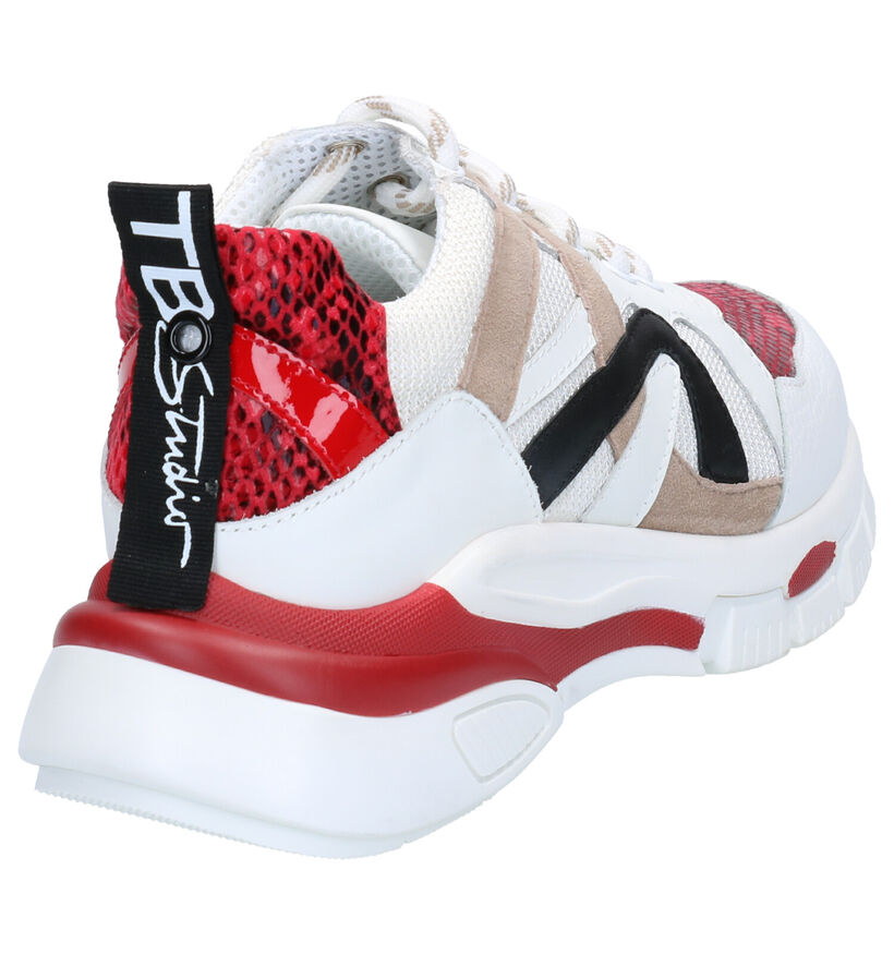 Tosca Blu Magnolia Witte Sneakers in leer (265035)