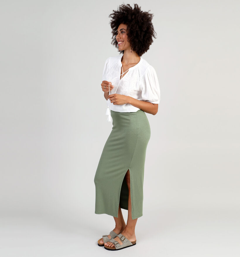 Vero Moda Mary Jupe crayon en Vert khaki pour femmes (341822)
