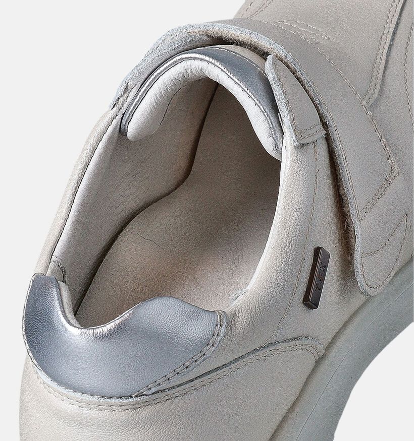 G-Comfort Witte Velcroschoenen voor dames (357729) - geschikt voor steunzolen