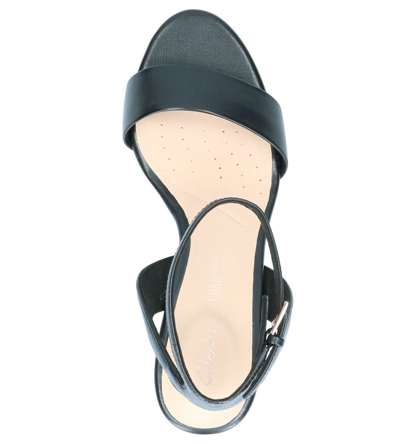 Clarks Amali Jewel Sandales en Noir en cuir (265560)