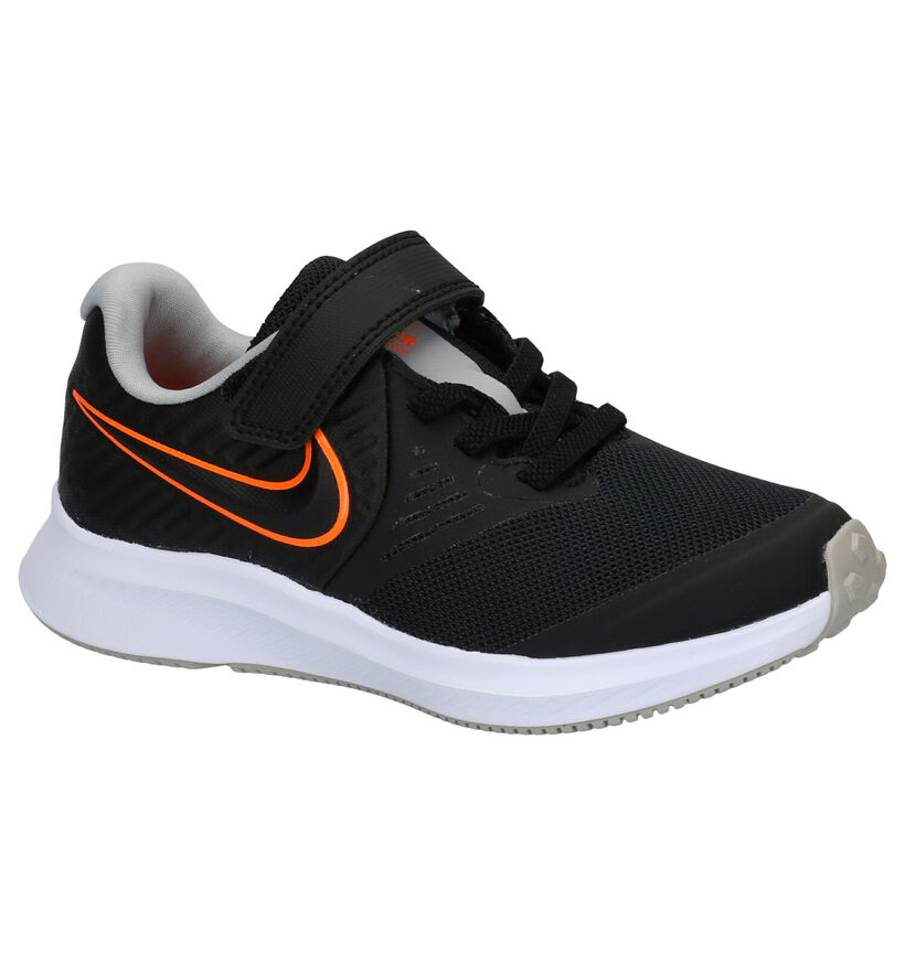 Nike Star Runner 2.0 Zwarte Sneakers in stof (274958)