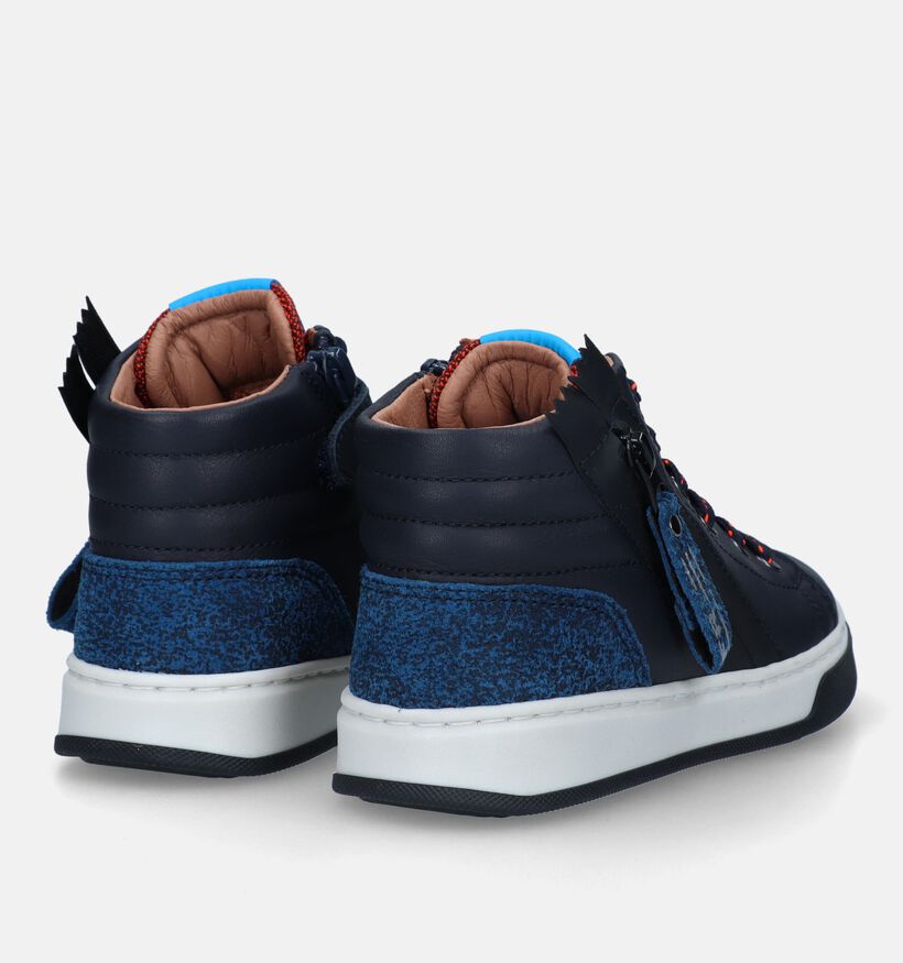 FR by Romagnoli Blauwe Hoge schoenen voor jongens (330286)