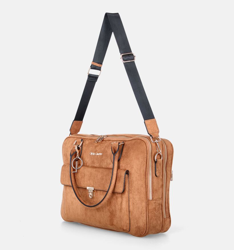 Olivia Lauren Pedro Sac ordinateur en Marron pour femmes (378522)